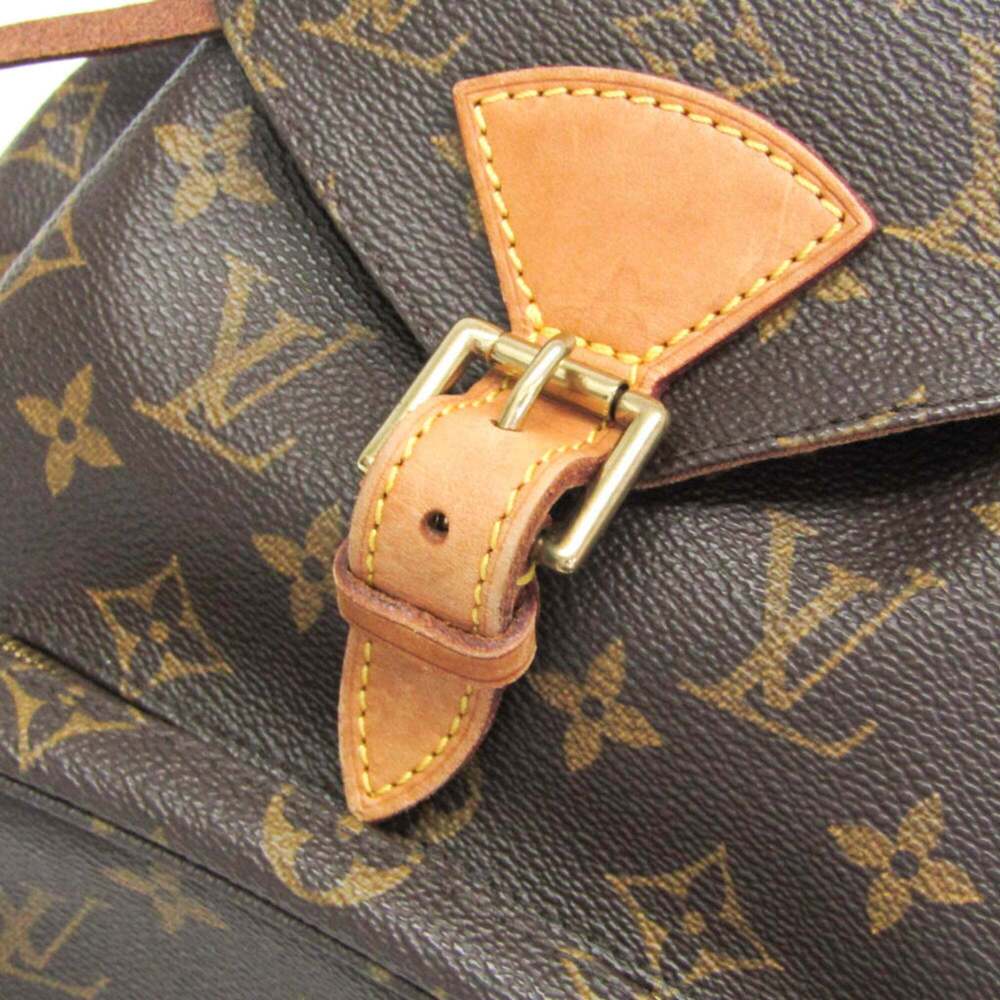 LOUIS VUITTON Brown Monogram Backpack - Picture 8 of 16